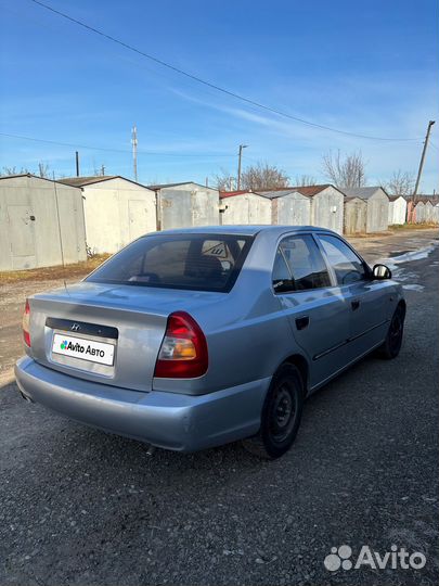 Hyundai Accent 1.5 AT, 2008, 154 114 км