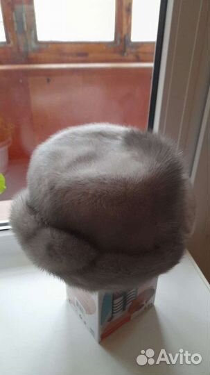 Шапка норковая женская