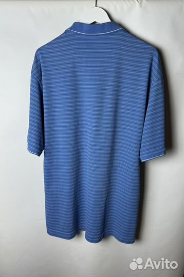 Поло Nike Golf Swoosh Striped Polo Shirt Y2K (XL)