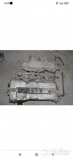 Головка блока цилиндров zl-de mazda familia