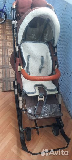 Детские санки коляска nika