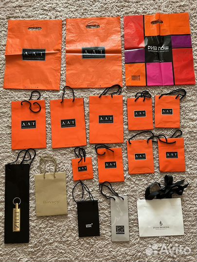 Коробки и пакеты брендовые Chanel, Babor Mercury