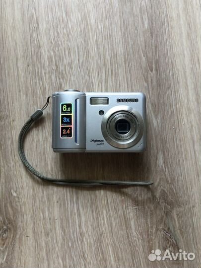 Фотоаппарат samsung digimax s600 - рабочий