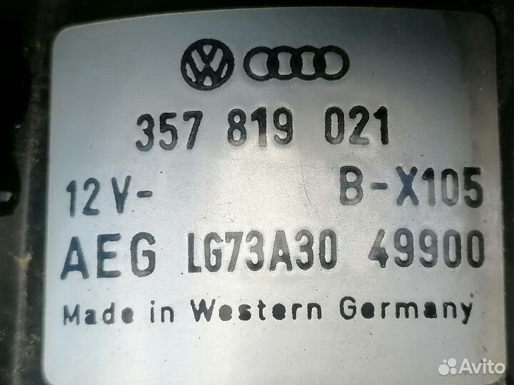 Моторчик отопителя VW Passat B3 1988-1993