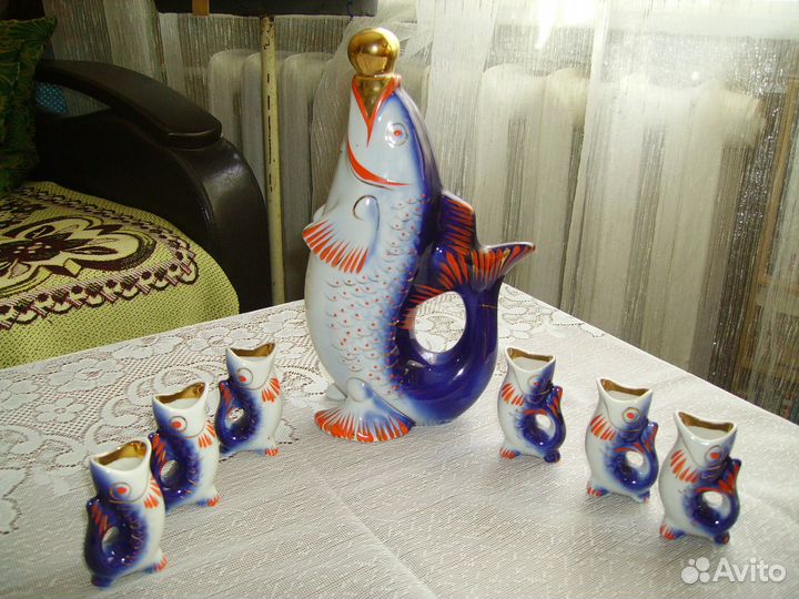 Сервиз коньячный, дизайн 