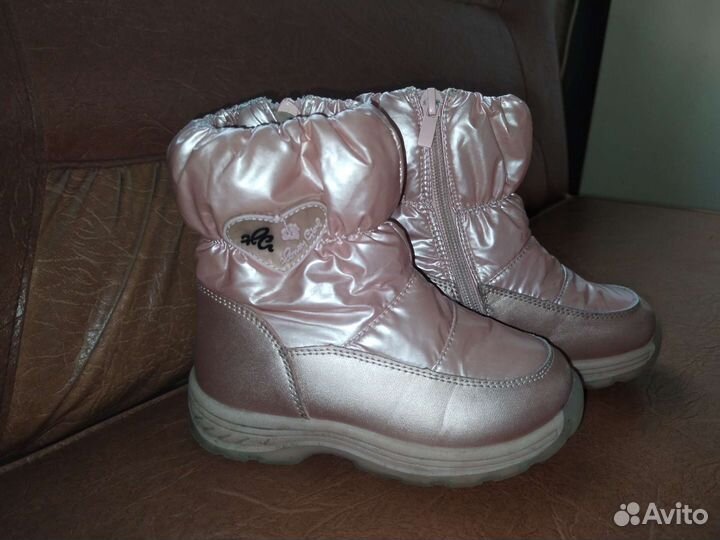 Продам сапожки зима 25 размер