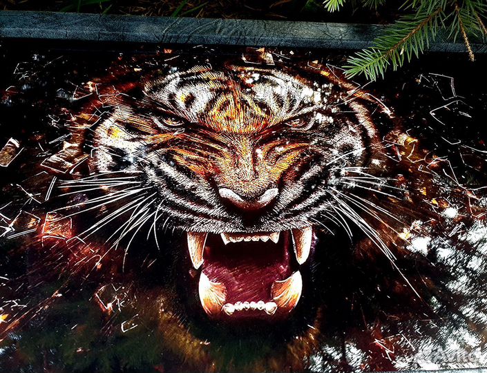 Нарды со стеклом