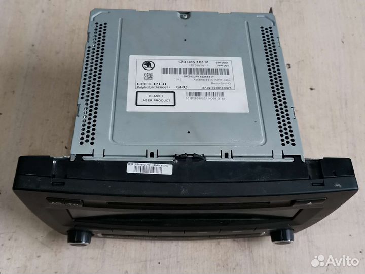 Магнитола штатная Skoda Yeti