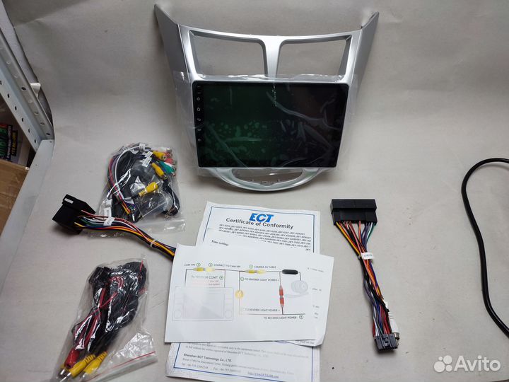 Новая Android магнитола Hyundai solaris 2011-2016