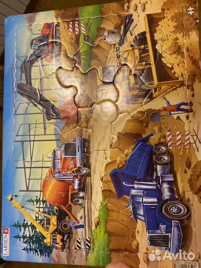 Пазлы larsen 30 дет