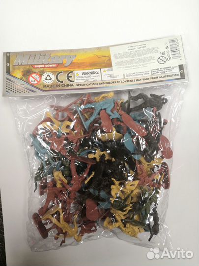 Набор солдатиков в пакете 5236