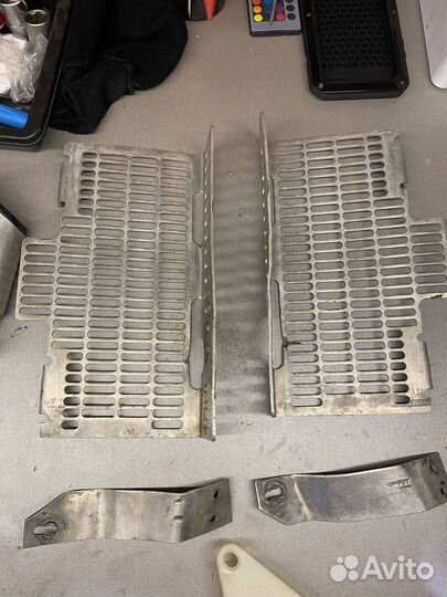 Защита радиатора devol на honda