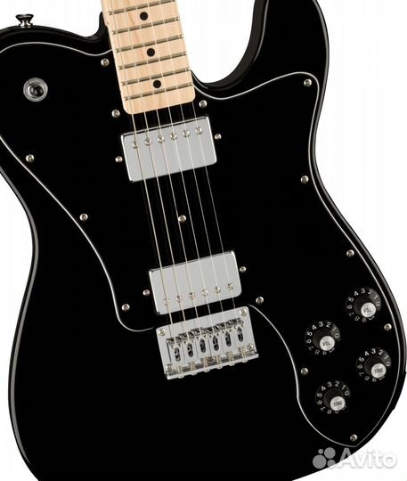 Squier Affinity 2021 Telecaster Deluxe MN Black