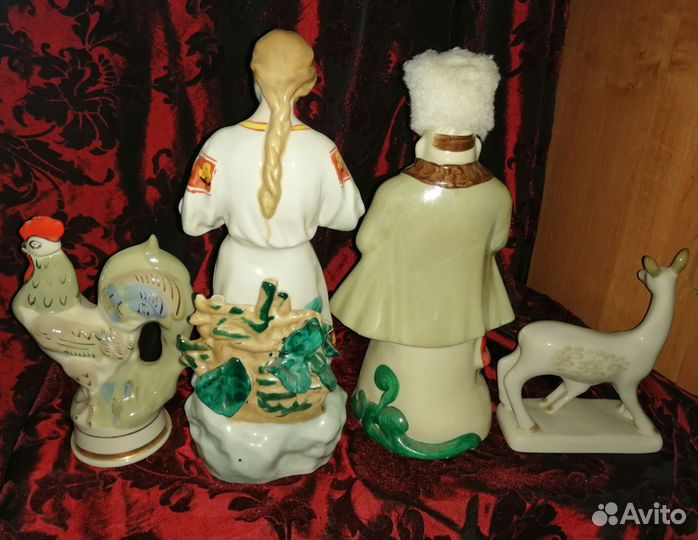 Статуэтки фарфоровые СССР