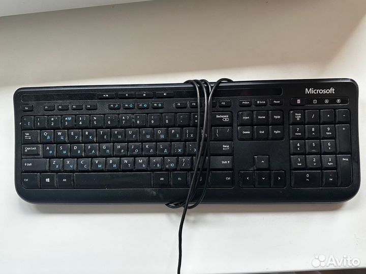 Клавиатура microsoft wired keyboard 600