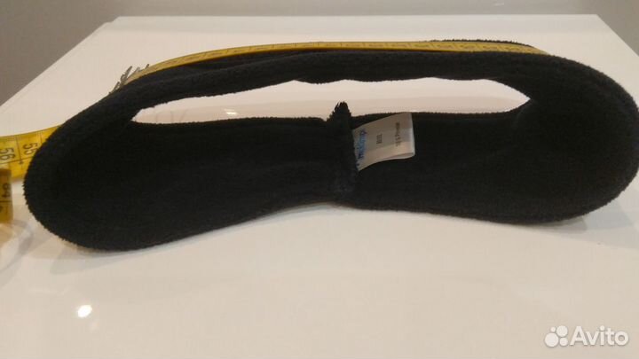 Флисовая повязка на голову теплая