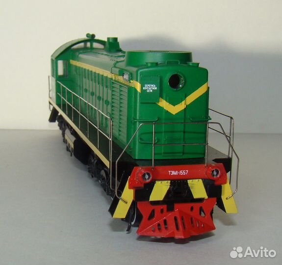 Модель тепловоза тэм 1 1557 в масштабе H0 (1/87)