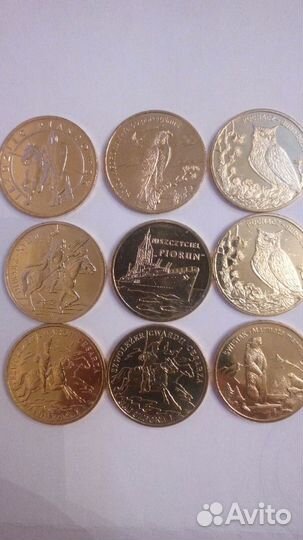 Польша 2 злотых История Польской кавалерии