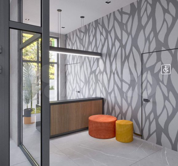 1-к. апартаменты, 35,8 м², 3/15 эт.