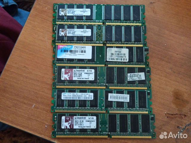 Оперативная память ddr1 400 1gb,ddr pc3200 512mb купить в Санкт ...