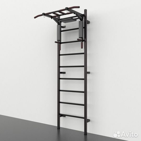 Шведская стенка с усиленным турником 3 в 1