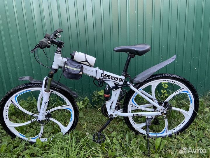 Велосипед на литых дисках bmw