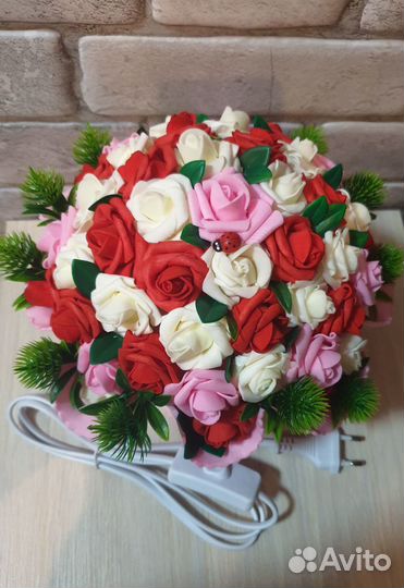 Ночник из фоамирана подарок на заказ