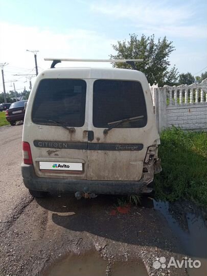 Citroen Berlingo 1.4 МТ, 2008, битый, 200 000 км
