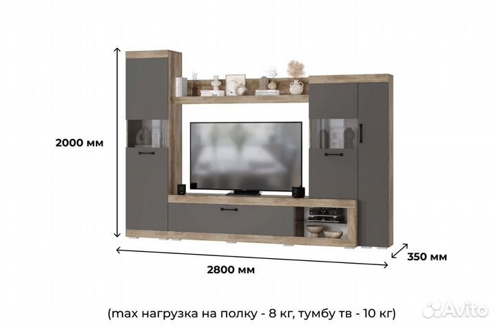 Стенка гостиная