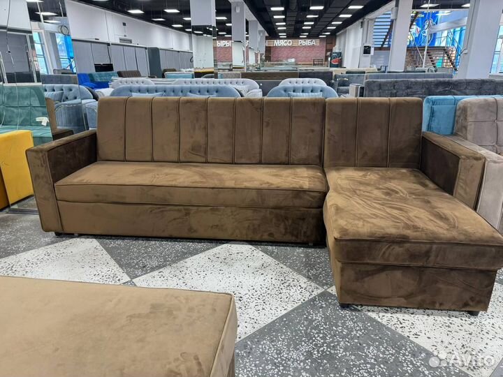Угловой диван с доставкой / Диван прямой