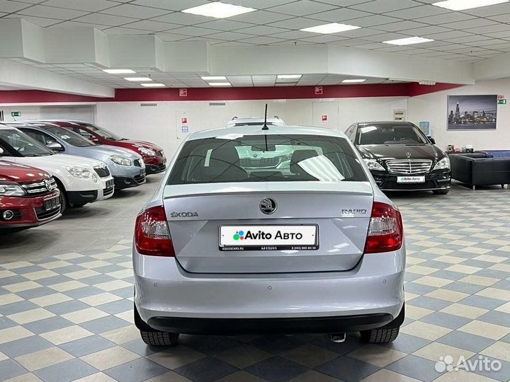 Skoda Rapid 1.4 AMT, 2016, 120 433 км