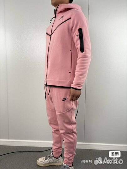 Зип худи Nike tech fleece pink