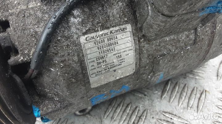 Компрессор кондиционера Nissan Qashqai J10