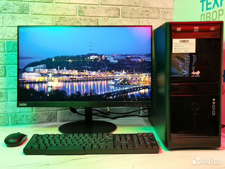 Компьютер i5-4690 ram 8gb hdd 500gb