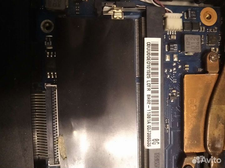 Материнская плата samsung np530u3c i5-3317u