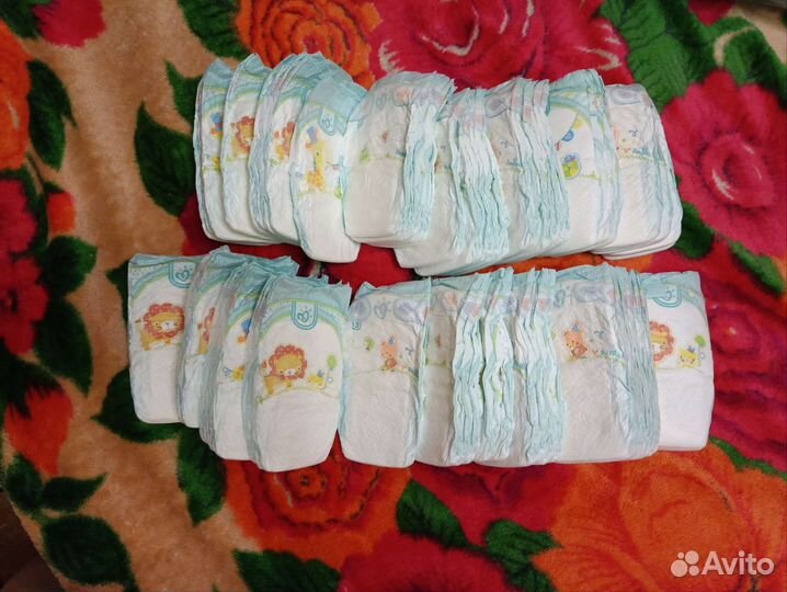 Подгузники pampers 3