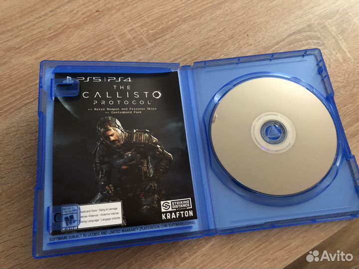 The callisto protocol ps5 диск
