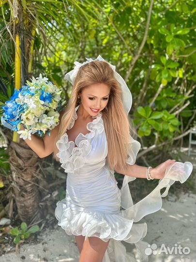 Платье для пляжной церемонии