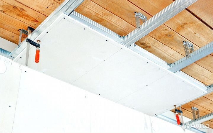 Гклв кнауф 12,5мм 2500х1200мм Гипсокартон