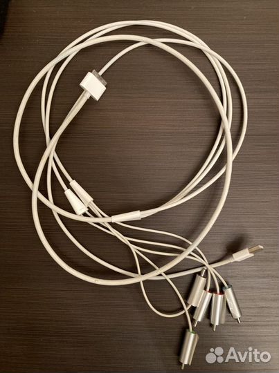 Кабель для iPad 1, 2, аудио-видео тв, USB