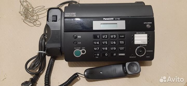 Телефон факс panasonic