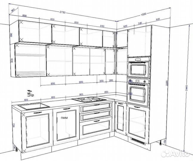 Кухни на заказ