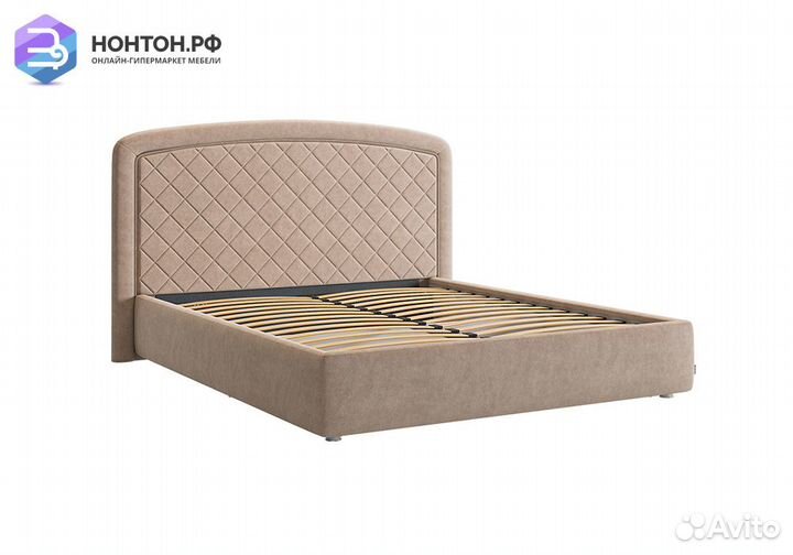 Кровать Сильва 2 1.6 м капучино