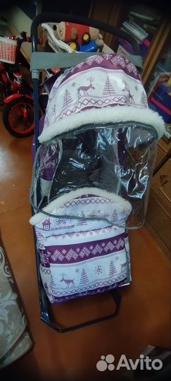 Санки коляска