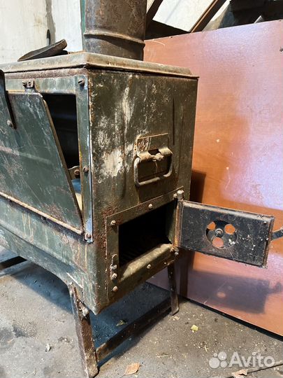 Армейская печка походная с духовкой