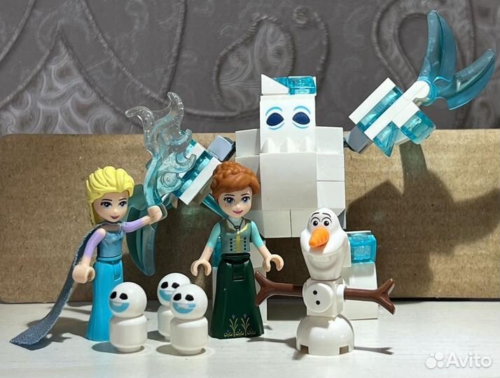 Lego минифигурки из наборов:41148 и 41334