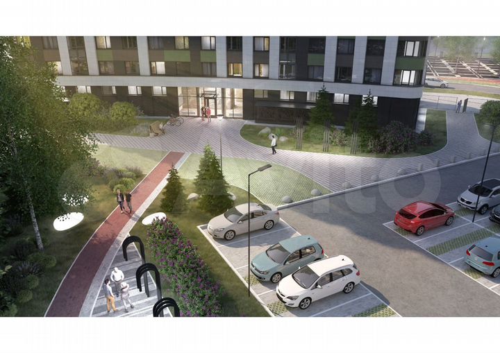 1-к. квартира, 30,6 м², 15/18 эт.