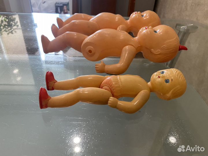 Куклы целлулоид СССР Клеймо Штурвал