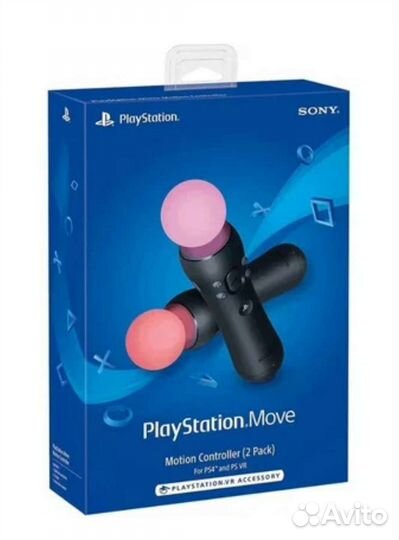 Набор контроллеров PS Move Motion Controller