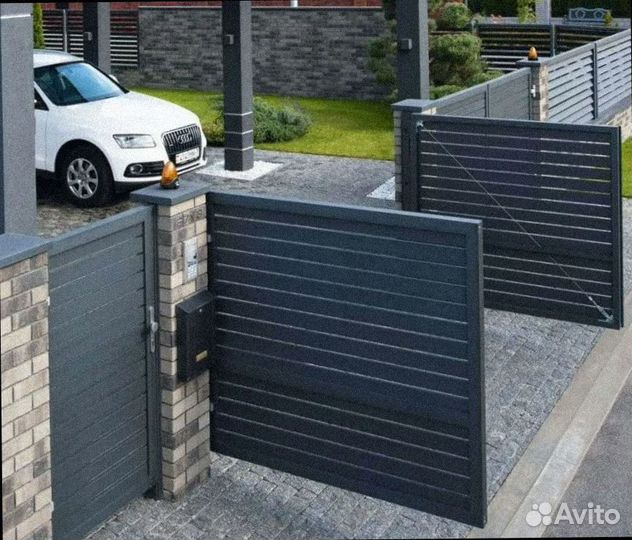 Автоматические распашные ворота